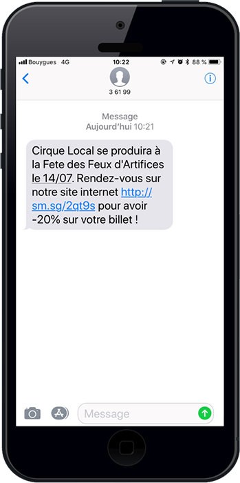 Découvrez un exemple de SMS de location à envoyer pour la fête nationale