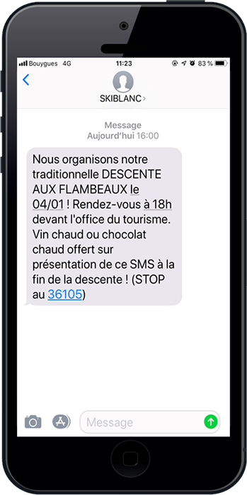 Découvrez quel type de SMS promotionnel vous pouvez envoyer pour augmenter vos revenus