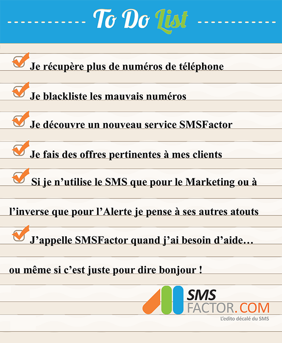 Des conseils efficaces pour rÃ©ussir son annÃ©e SMS avec la location de fichier SMS par exemple ou le Mail to SMS