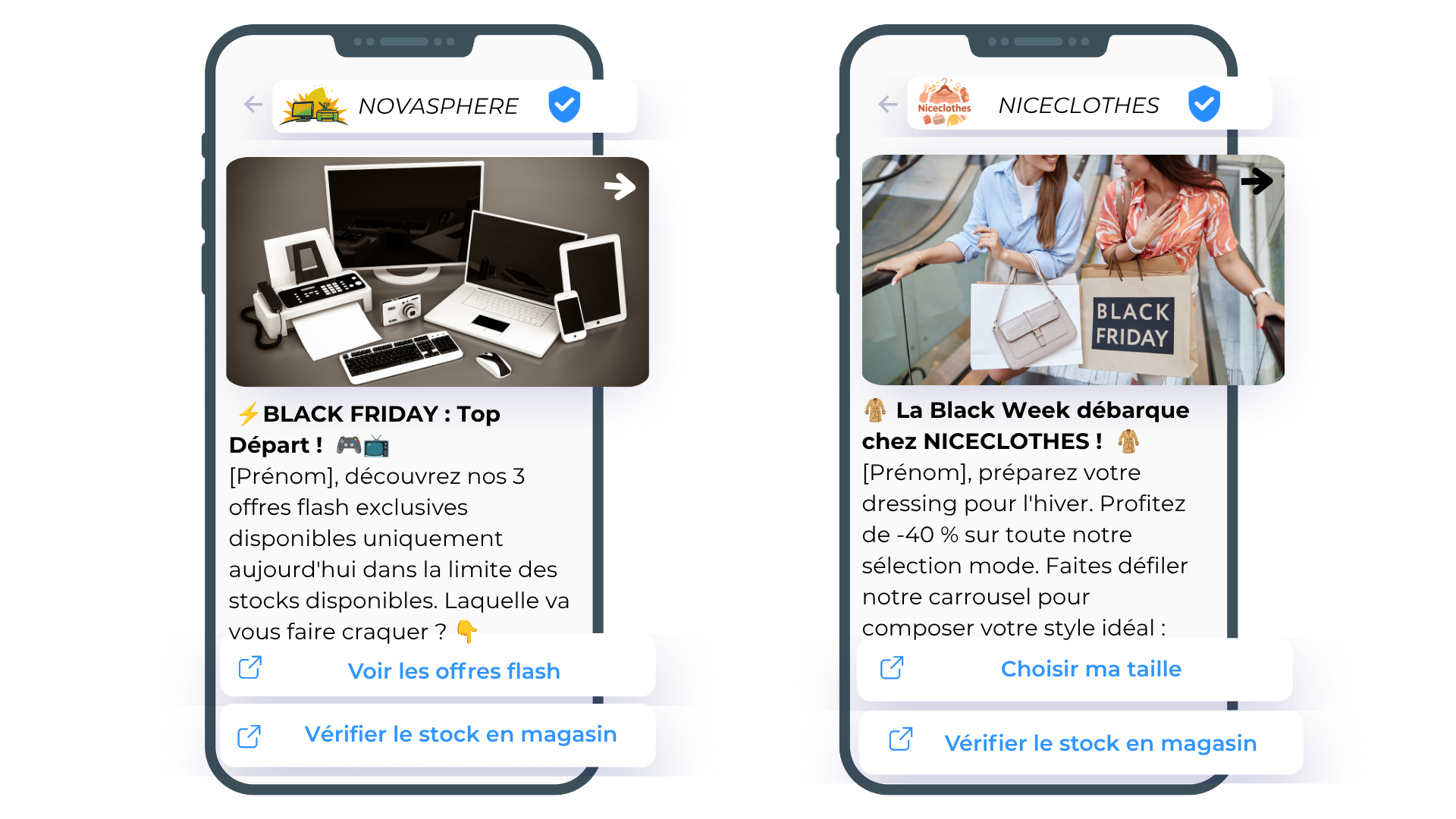 Faites la promotion de vos produits avec le carrousel de produits du RCS.