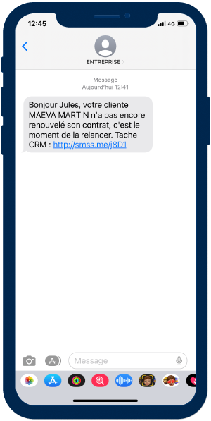 exemple de notification client